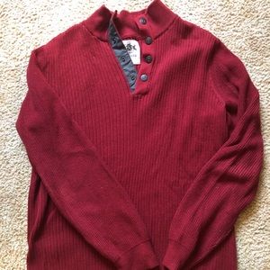 Men’s Express button sweater